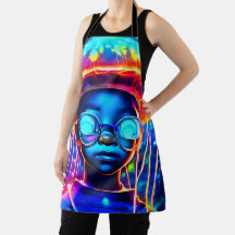 Neon Jellyfish Child Vision