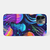 Neon Jellyfish Dreams Case-Mate iPhone Case (Achterkant (horizontaal))