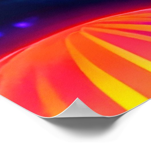 Neon Jellyfish Dreams Poster (Hoek)