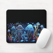 Neon Jellyfish Muismat (Met muis)