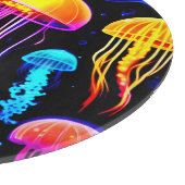Neon Jellyfish Snijplank (Hoek)