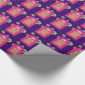 Neon Jukebox Cadeaupapier (Hoek)