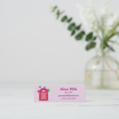 Neon Jukebox Mini Visitekaartje (Staand voorkant)