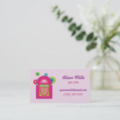 Neon Jukebox Visitekaartje (Staand voorkant)