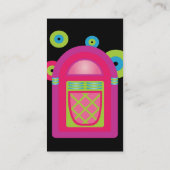 Neon Jukebox Visitekaartjes (Achterkant)