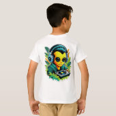 Neon Jungle DJ Sfeer T-shirt (Achterkant volledig)