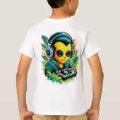 Neon Jungle DJ Sfeer T-shirt (Achterkant)