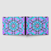 Neon kaleidoscoop gastenboek (Volledig)