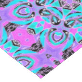 Neon kaleidoscoop , mandala tafelkleed (Gekanteld)