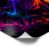 Neon Kamperen Perfect Poster (Hoek)