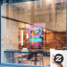 Neon Karaoke Night Medium Size aanpassen