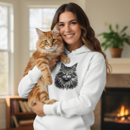 Neon Kat: Elektrische Ziel Hoodie