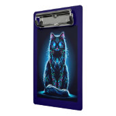 Neon Kat Levendig Achtergrond-97948 Mini Klembord (Angled2)
