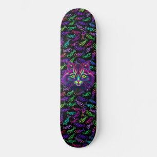 Neon Kat Persoonlijk Skateboard