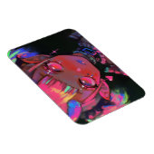 Neon Kawaii Duivel Meisje Pastel Goth Magneet (Rechterzijde)