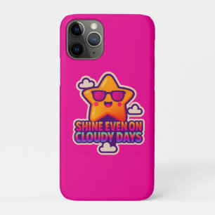 Neon Kawaii Star beroemd gemaakt door Shine Even O Case-Mate iPhone Case