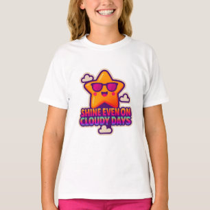 Neon Kawaii Star beroemd gemaakt door Shine Even O T-shirt