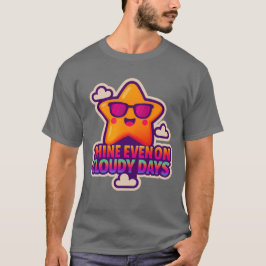 Neon Kawaii Star beroemd gemaakt door Shine Even O T-shirt