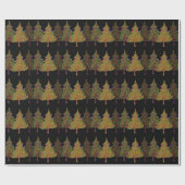 Neon Kerstmis LIghts Cadeaupapier (Vlak)