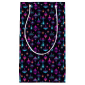 Neon kerstversieringen klein cadeauzakje (Voorkant)