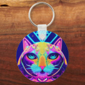 NEON KITTTYYY! SLEUTELHANGER (Voorkant)