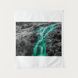 Neon Klassieke Waterval Muur Kunst  Wandkleed