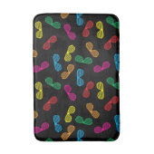 Neon Klassieke Zonnebril Patroon Badmat (Voorkant Verticaal)