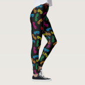 Neon Klassieke Zonnebril Patroon Leggings (Rechts)