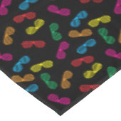 Neon Klassieke Zonnebril Patroon Tafelkleed (Gekanteld)