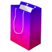 Neon Kleur Cadeautas (Achterkant Gekanteld)