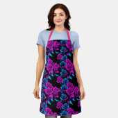 Neon Kleur Rozen Schort (Gedragen)