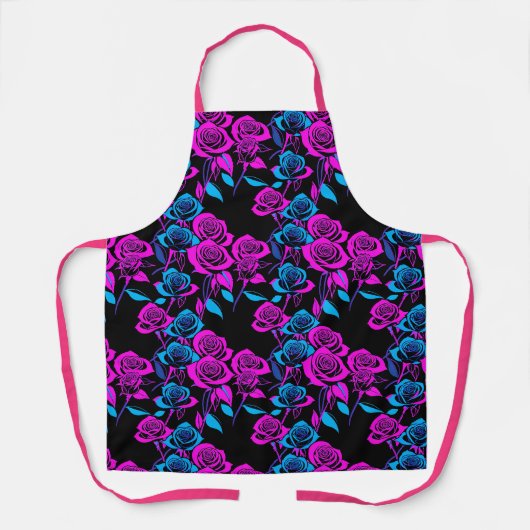 Neon Kleur Rozen Schort (Voorkant)