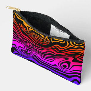 Neon kleuren golven etui