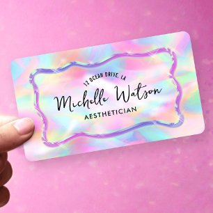 Neon Kleuren Iridiserende Opal Steen Make-up Spa S Visitekaartje