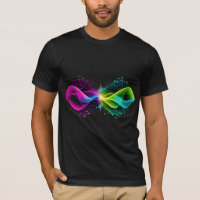 Neon Kleurrijke Abstracte Netwerk Golven