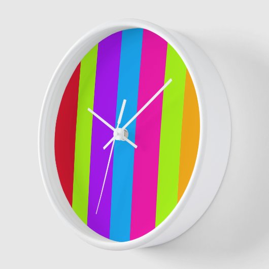 Neon kleurrijke strepen | (Hoek)