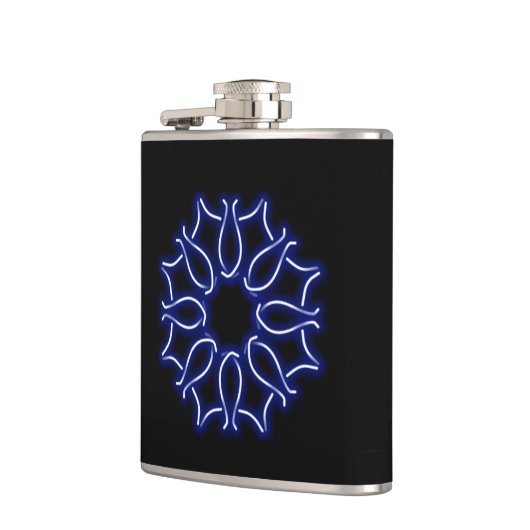 Neon knotwork heupkolf heupfles (Links)