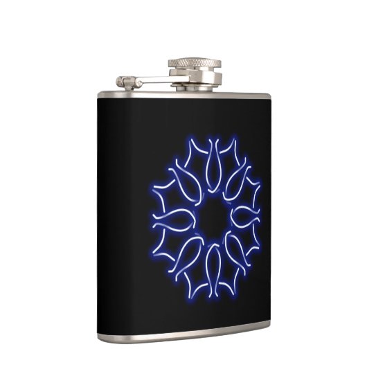 Neon knotwork heupkolf heupfles (Rechts)