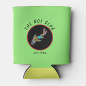 Neon Koi Green Persoonlijke geïsoleerde Koelbox Blikjeskoeler (Voorkant)