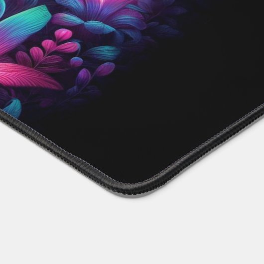 Neon kolibrie, in het oog springende neondieren bureaumat (Hoek)