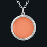 Neon koraal effen kleur | Klassiek Zilver Vergulden Ketting<br><div class="desc">Neon Coral - Introductie van de tijdloze allure van het Solid Color Design: een boeiende mix van klassieke vorm en elegante eenvoud. Dit ontwerp is een viering van de kracht en schoonheid gevonden in een enkele, opvallende tint. Het solide kleurontwerp straalt verfijning uit en omarmt de essentie van minimalisme, waardoor...</div>