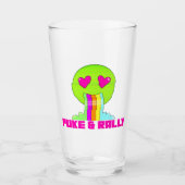 Neon Kots & Rally Pintglas | Grappig Feestje Glas (Voorkant)