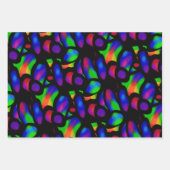 Neon Kunst Inpakpapier Vel (Voorkant 2)