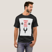Neon Kunstenaar Leven Legende Kunst grappig T-shirt (Voorkant volledig)