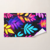 Neon laat Abstract patroon achter Bad Handdoek (Handdoek)