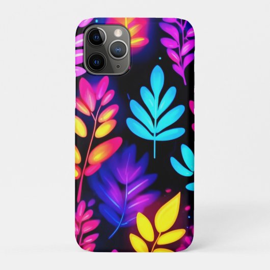 Neon laat Abstract patroon achter Case-Mate iPhone Case (Achterkant)