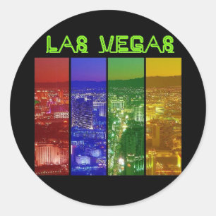 NEON Las Vegas Strip Sticker