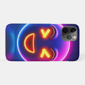 Neon Laughing Emoji Joy Case-Mate iPhone Case (Achterkant (horizontaal))