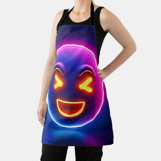 Neon Laughing Emoji Joy Schort (Insitu)