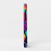 Neon Leaf Paradise Art Case-Mate iPhone Case (Achterkant/links)